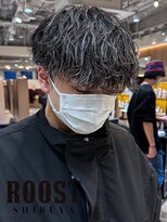 ルースト 渋谷店(ROOST)&nbsp;波巻きホワイトハイライト