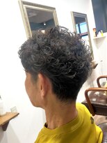 ヘアー グリーン(hair green)&nbsp;40代50代60代/簡単メンズスタイリング/メンズパーマスタイル