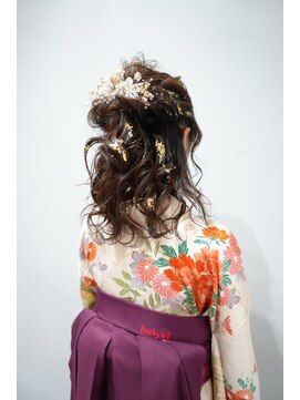 チェロ(CHERO) 卒業式★ヘアアレンジ&メイク&着付け