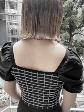 ケイト(kate) 【kate 大宮】ミルクティーベージュ×外ハネボブ