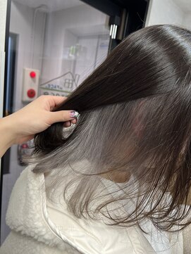 エト 横須賀(eto) シルバー×インナーカラー