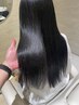 【2回目以降】カット＋ツヤ髪カラー＋コスメ最新縮毛矯正＋Luc.TR