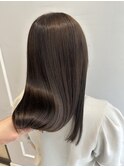 (銀座/髪質改善) グレージュ　水素カラー