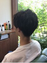 ナンバーエイト(number eight)&nbsp;20代30代40代ナチュラル束感ショート爽やかツーブロックマッシュ