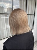 切りっぱなし×ハイトーンカラー!