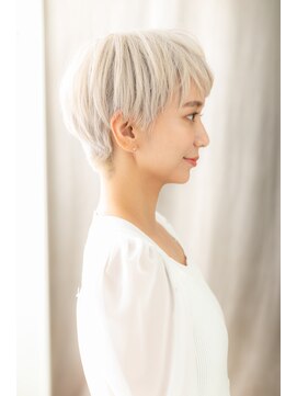 カバーヘア ブリス 上尾西口店(COVER HAIR bliss) メンズライクイメチェンブリーチハイトーンカラーZ上尾20代30代
