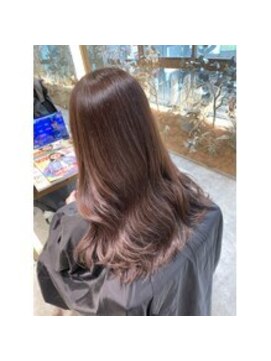 オレロ 国立(olelo) 暗めカラー/グランマッシュ/デザインカラー/フェザーパーマ/国立