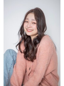 ルフュージュ バイ プロデュース 相模大野店(Refuge by Produce) チョコレートブラウン/ゆるふわウェーブ