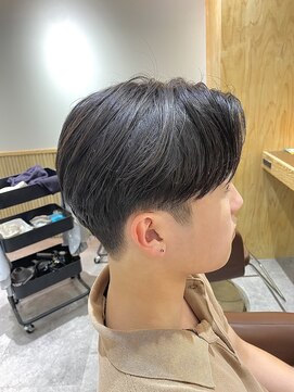 クオルヴィラ 立川北口(QOL villa) センターパートニュアンスパーマ毛流れセンターパート