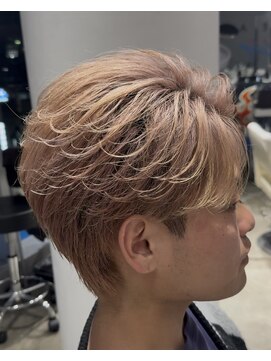 オーシャントーキョー 渋谷(OCEAN TOKYO) フェザーショートミルクティーベージュフェザーパーマ