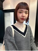【表参道sheta小林】切りっぱなしボブオン眉ミニボブ
