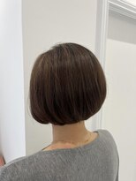 モア 岡崎(more)&nbsp;丸みボブ×ハイライトカラー