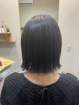 シー 浜松三方原店(She)&nbsp;ボブ　艶カラー　白髪ぼかしハイライト　３０代　４０代　５０代