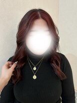 ヘアーサロン リアン 熊谷2号店(hair salon Rien)&nbsp;レッドフェイスフレーミング☆彡