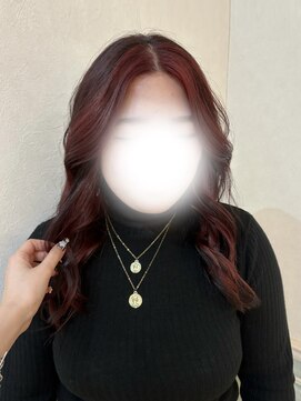 ヘアーサロン リアン 熊谷2号店(hair salon Rien) レッドフェイスフレーミング☆彡