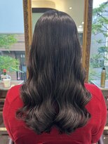 アピッシュ シェリ(apish cherie)&nbsp;コテ巻き風パーマデジタルパーマ大きめパーマ