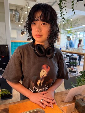ベター(better) 伸ばしかけでも可愛くパーマスタイル