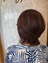 ヘアーズエナジー 彩都店(HAIRS energy) ピンクカラー&レイヤー