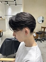 ビューバイネオリーブ 用賀店(Beau'r by neolive)&nbsp;センターパートニュアンスパーマニュアンスウルフ[用賀]
