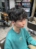 スタイルメンズ 藤沢(STYLE MEN)&nbsp;STYLE MENメンズカットダウンバング40%シャドウパーマ藤沢