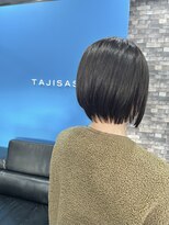タジサスヘアー(TAJISAS HAIR)&nbsp;▼ショートボブ×ネイビー