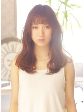 新宿 セイヴィアン ヘアーギャラリー(Savian Hair garelly) 【新宿savian】大人かわいい★くせ毛風ロング【西武新宿Savian】