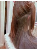 【Aile Hair】ニュアンスcolor★ブリーチ1回+インナーcolor★