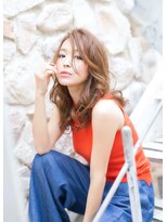 ロンドプランタン 恵比寿(Lond Printemps)&nbsp;長め前髪 大人かわいいゆるふわカール