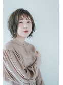 透け感ボブ☆