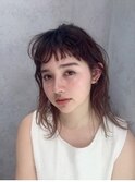 【CREAR大井町】小顔セミウェットウェーブ×オリーブカラー