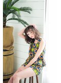 ボブ 外国人風 くせ毛風 パーマ アクア表参道【世良綾花】