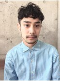 《メンズ》ナチュラルパーマ【OAK学芸大学】
