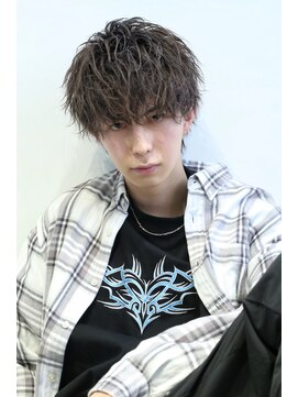 ザ サードヘアー 柏(THE 3rd HAIR) ツイスパマッシュ　ショート　【ツイストスパイラルパーマ】