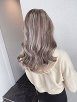 アジールヘア 所沢プロペ通り店(agir hair) ハイライトコントラストカラー