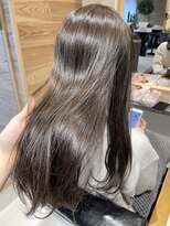 チョビー 銀座(chobii)&nbsp;グレージュ/くすみカラー/こなれヘア/オリーブベージュ/tomoko