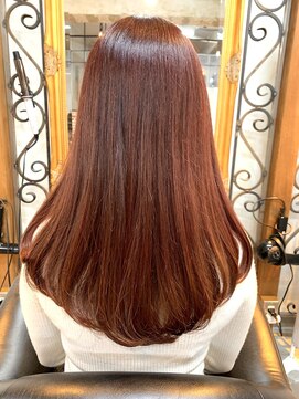 アリュウル 表参道(ALLURE) ピンクベージュ×  韓国系　ヨシンモリ　ベージュカラー