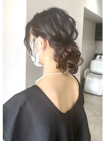 タイドヘア 茨木店(TIDE HAIR)&nbsp;ルーズシニヨン