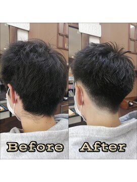 フィリア 台原店(Filea) 【BeforeAfterカリアゲショート】スガワラ担当