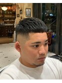 【LUDLOW BLUNT】クロップヘア スキンフェードカット