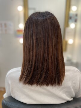 ミヤコウシティ美容室 セミロング