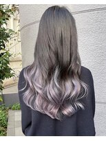 シレナバイアルティナ 辻堂店(sirena by artina)&nbsp;ラベンダーアッシュ_グラデーションカラー_冬カラー