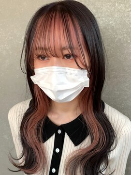 ロンドヴァリー 渋谷店(Lond vallee) 前髪インナーカラーピンク/渋谷