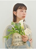 【tetote天王寺】切りっぱなしBob シアーカラー