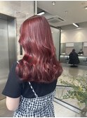 【lilley 高田彩乃】韓国ヘア☆チェリーレッド(福岡/天神)