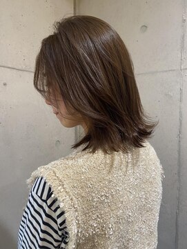 ヴォアソルヂェガーデン(Voasorte GARDEN) 【Voasorte GARDEN】顔周りレイヤーボブ