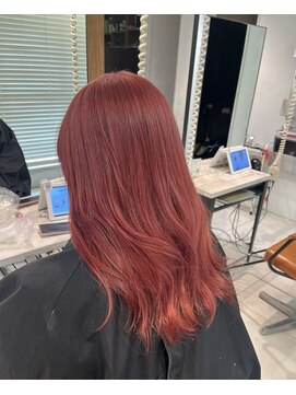 アジールヘア 池袋東口店(agir hair) 透明感抜群♪ダブルカラーブリーチハイトーンピンクブラウン池袋