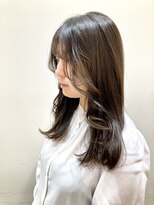 ヘアーライズ 池袋東口店(hair RISE)&nbsp;ダークトーングレージュムラ消しテクニック