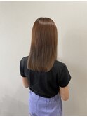 ミディアム／トリートメント／西尾／碧南／髪質改善／ブラウン