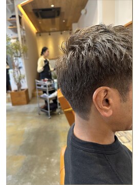 マルカ(MARUCA) メンズ 白髪ぼかし　アッシュブラック　20代30代40代50代