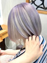 ダブルカラーベージュカラーケアブリーチカラーハイトーンカラー